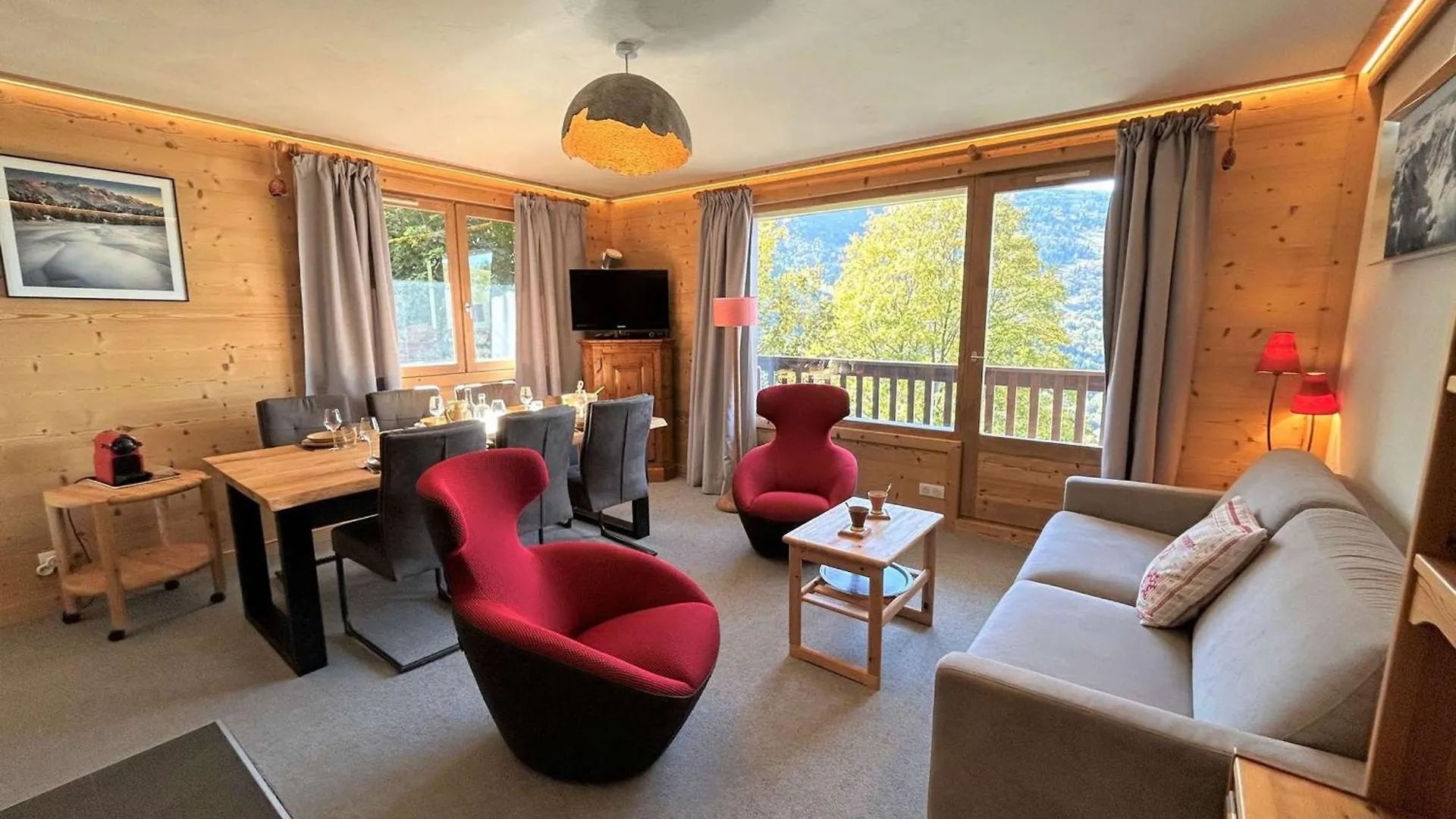 Appartement Familial 4 Pieces, Ski-In/Ski-Out, 8 Pers, Meribel - Fr-1-180-596 Les Allues 法国